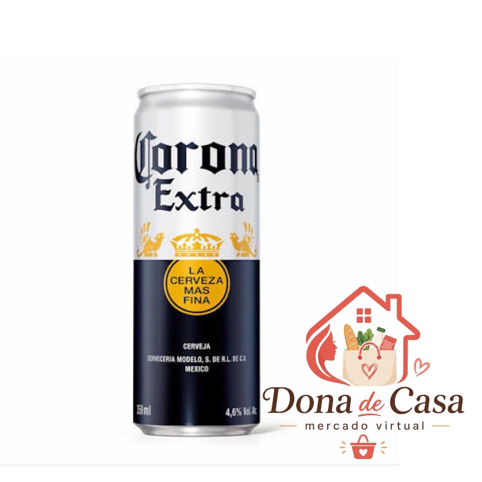 Corona Extra 350 ml — Lata